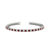 Load image into Gallery viewer, Diamond-Tennis-Bracelet-For-Women-3-Ctw-With-Red-Ruby-In-White-Gold-FDBRC8635ROGRUDR-3.00_20CT-NL-WG