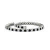 Load image into Gallery viewer, Diamond-Tennis-Bracelet-For-Women-3-Ctw-With-black-Diamond-In-White-Gold-FDBRC8635ROGBLACKANGLE4-3.00_20CT-NL-WG