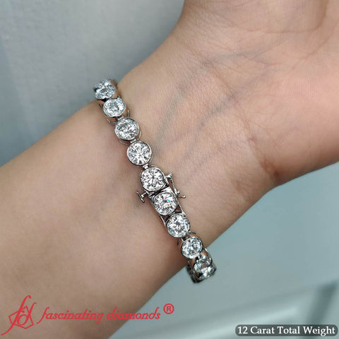 Diamond-bezel-set-tennis-bracelet-12-carat-in-14k-white-gold-fdbrc10572ro-6