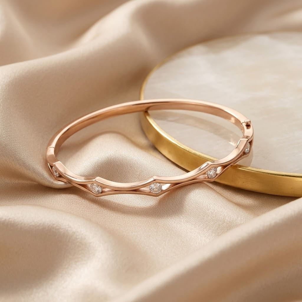 Diamond Bangle Bracelets