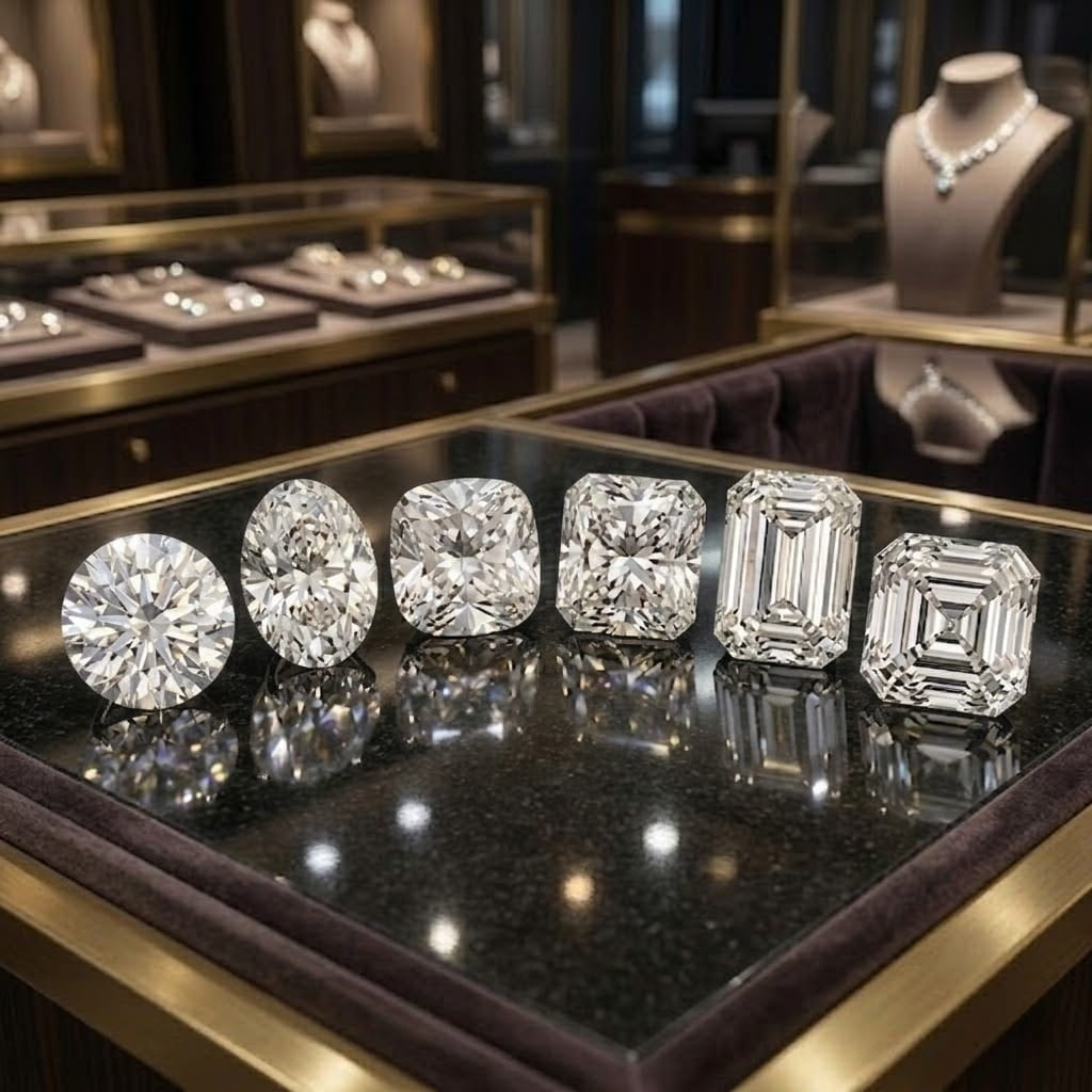 Diamond Shape Considerations For VS1 & VVS2 Clarity