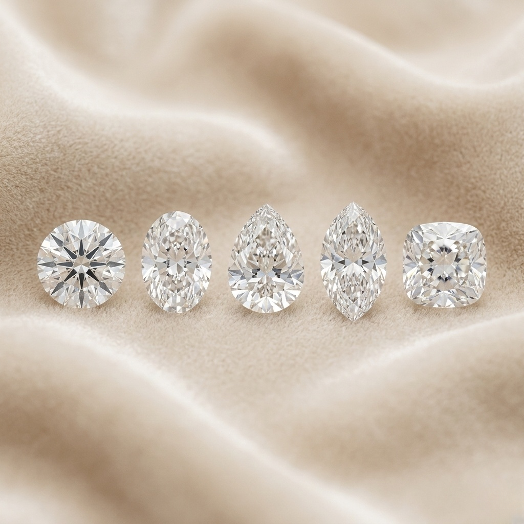 Diamond Shapes That Affect How Big 1 Carat Looks