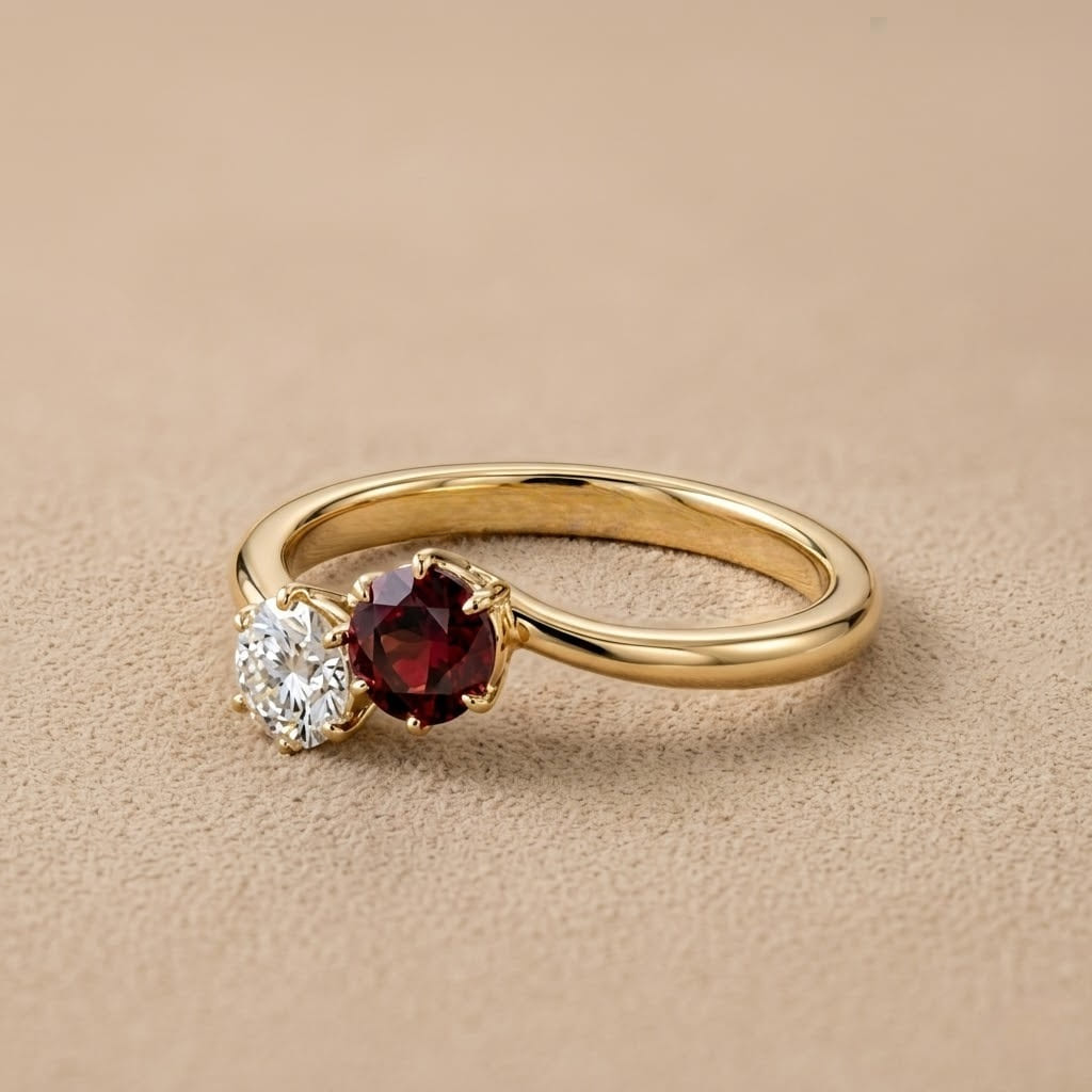 Diamond vs. Colored Gemstone