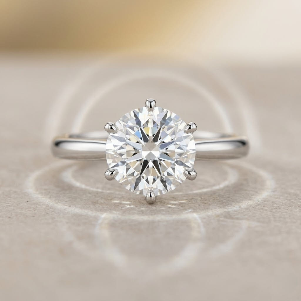 Do 6 Prong Rings Make a Diamond Look Bigger?