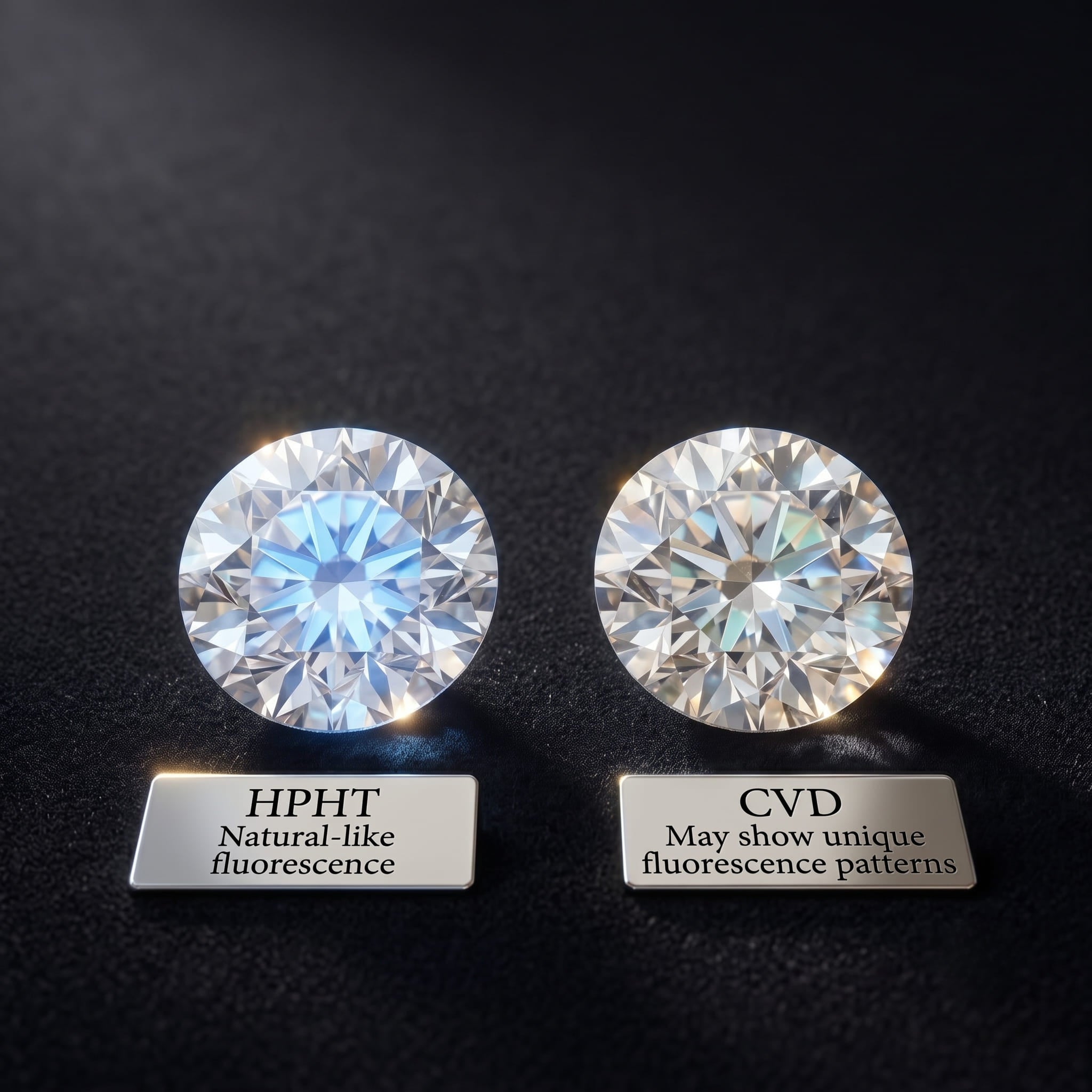 Does Lab Grown Diamond Fluorescence Work the Same Way?