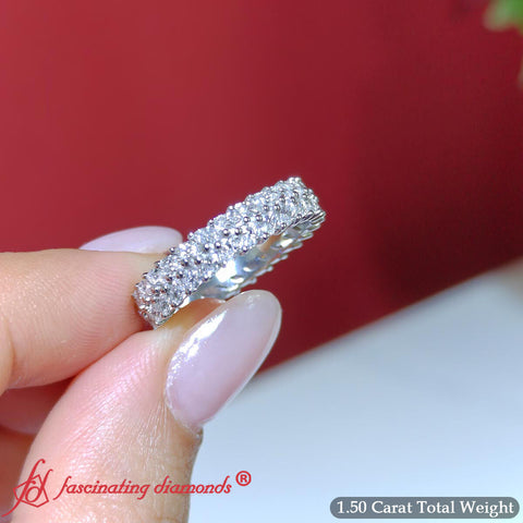 Double-row-marquise-diamond-wedding-band-in-white-gold-fd11532mqb-2