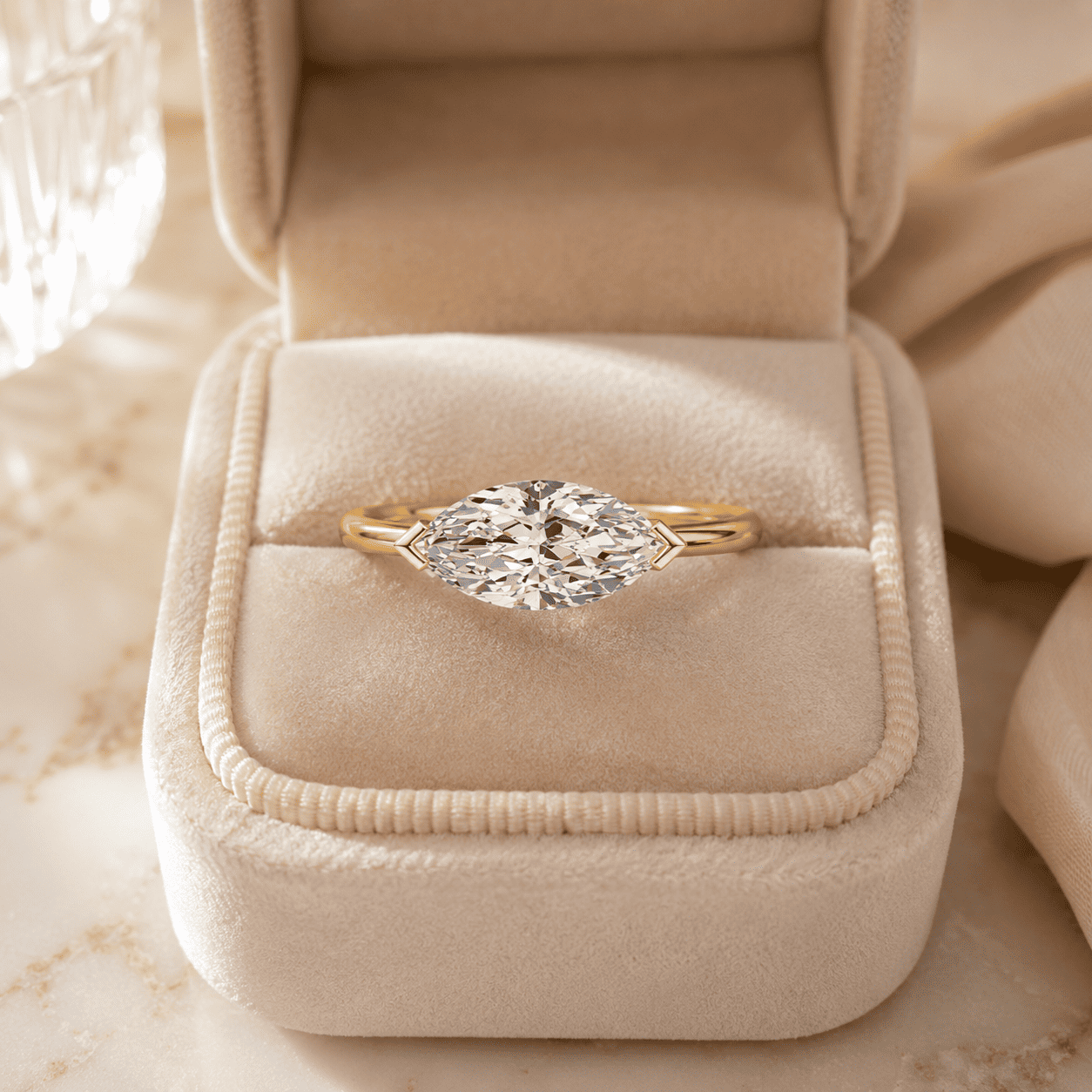 East West Marquise Ring
