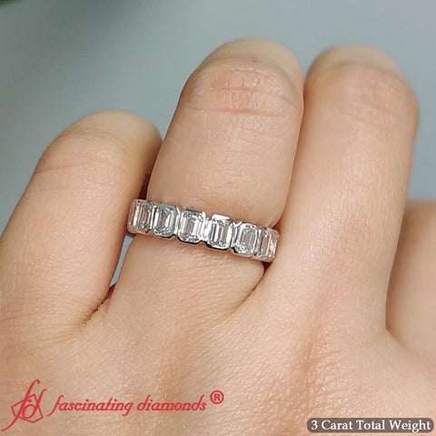 Emerald-cut-3-carat-eternity-lab-diamond-band-in-14k-white-gold-fd10417b