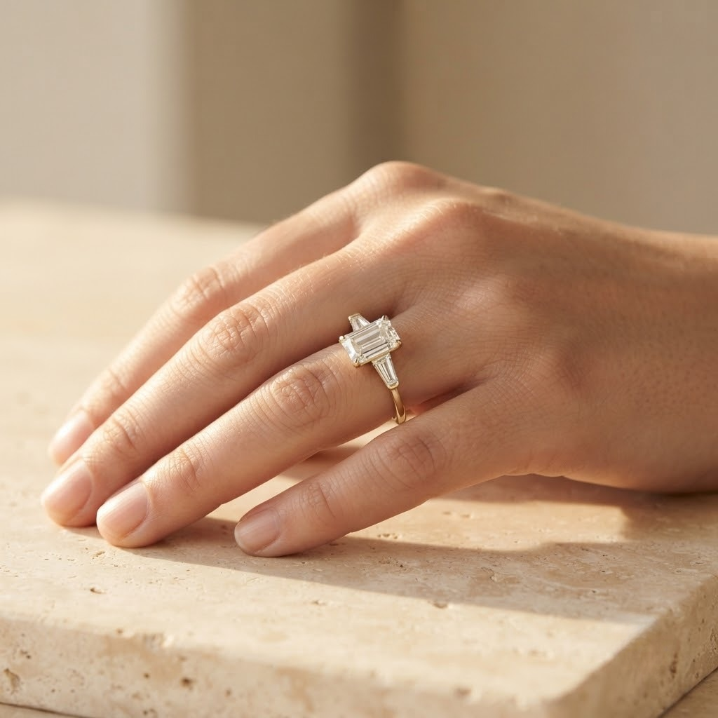 Emerald Cut — Elegant Elongation