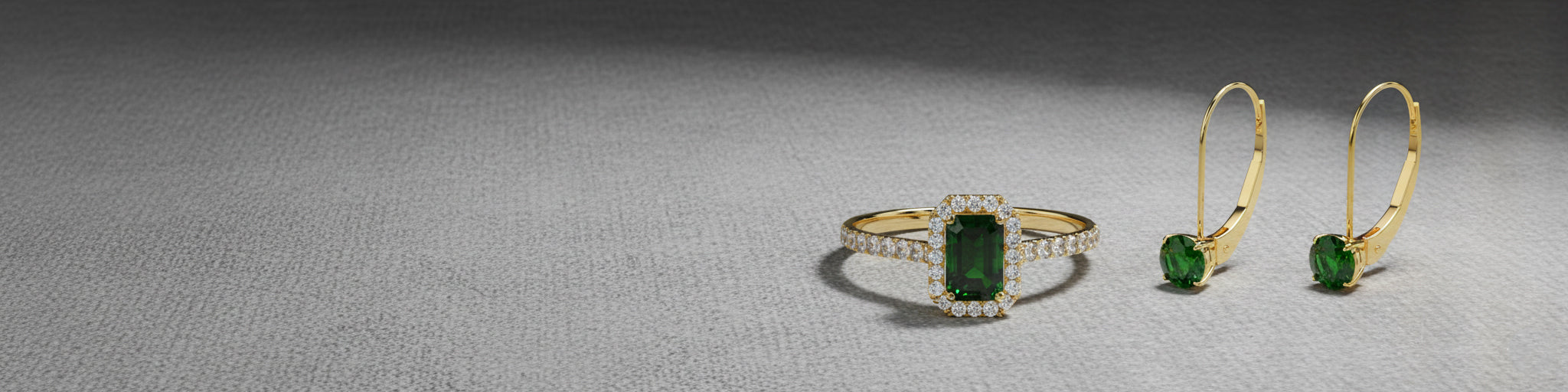 Banner - Emerald Gemstone  Banner