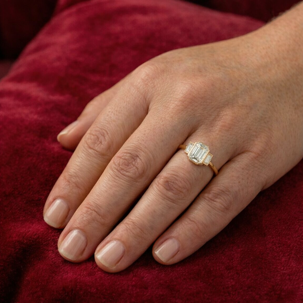 4. Engagement Rings For Wide Fingers