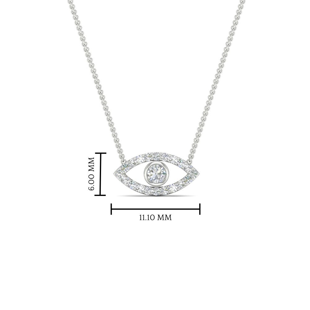 Evil-Eye-diamond-stacking-necklace-in-FDPD11077-NL-WG