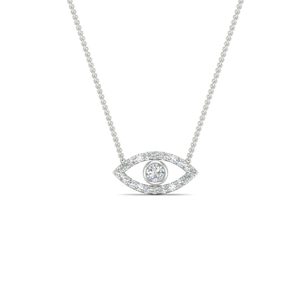 Evil-Eye-diamond-stacking-necklace-in-FDPD11077-NL-WG
