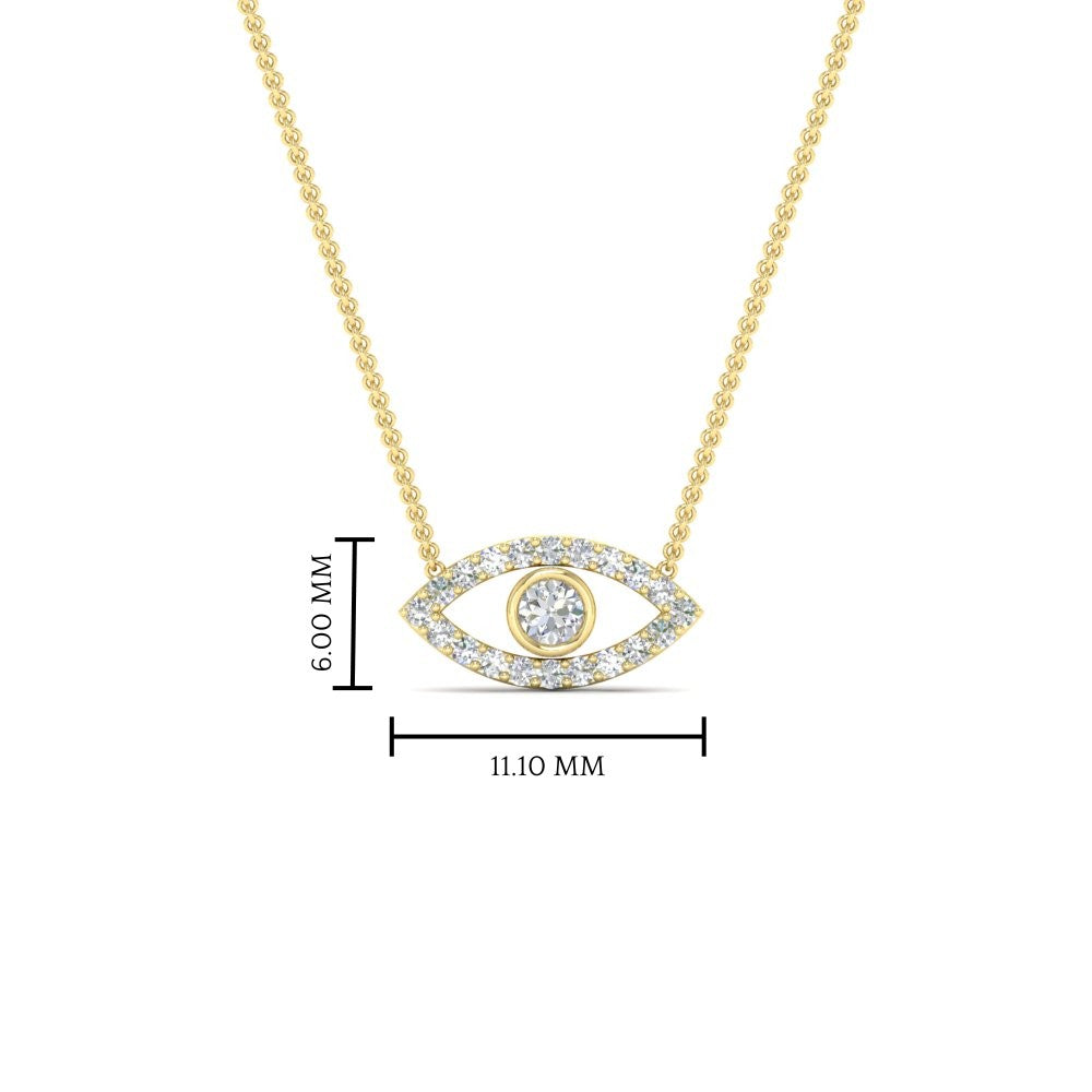 Evil-Eye-diamond-stacking-necklace-in-FDPD11077-NL-YG