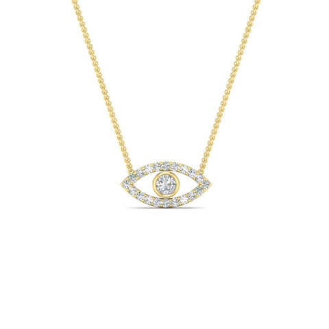 Evil-Eye-diamond-stacking-necklace-in-FDPD11077-NL-YG