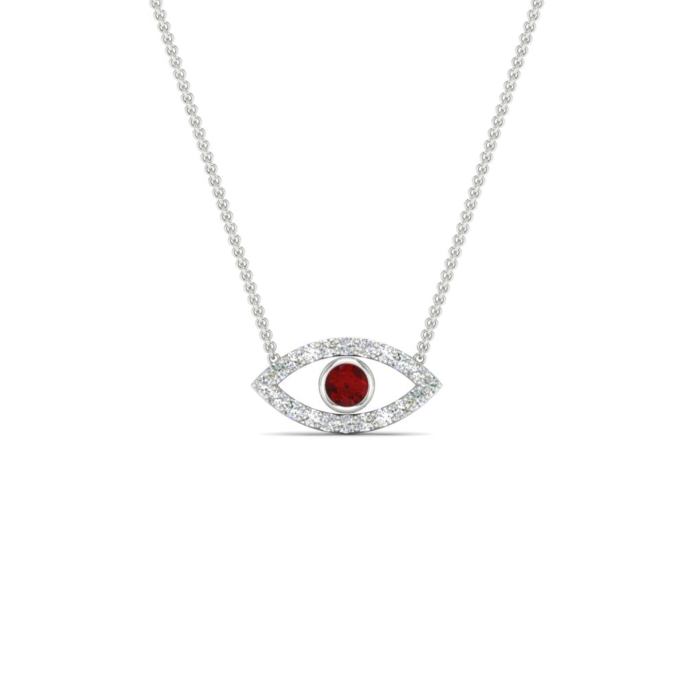 Evil-Eye-ruby-stacking-necklace-in-FDPD11077GRUDR-NL-WG