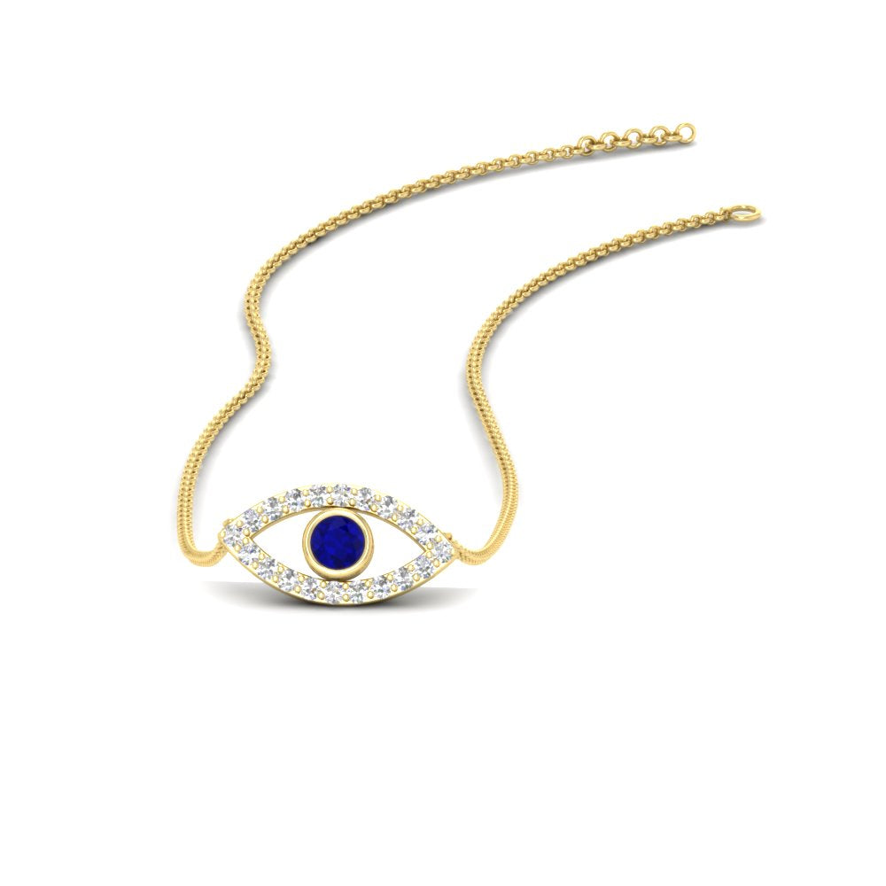 Evil-Eye-sapphire-stacking-necklace-in-FDPD11077GSABL-NL-YG
