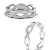 Load image into Gallery viewer, Infinity Diamond Twist Wedding Band