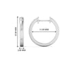Load image into Gallery viewer, flush-set-round-diamond-hoop-earrring-in-white-gold-fdear10976-fancy-nl-wg