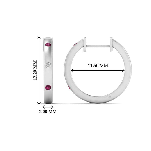 flush-set-round-diamond-hoop-earrring-with-pink-sapphire-in-white-gold-FDEAR10976GSADRPIANGLE1-NL-WG