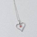 Thumbnail 37 - round-dark-pink-sapphire-solitare-heart-pendant-in-prong-set-FDPD60961GSADRPI-NL-WG