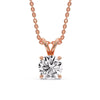 Load image into Gallery viewer, round-4-prong-solitaire-diamond-5-carat-pendant-in-FDPD8469ANGLE1-RO-5.00-RG.jpg?v=1763117314