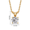 Load image into Gallery viewer, round-4-prong-solitaire-diamond-5-carat-pendant-in-FDPD8469ANGLE1-RO-5.00-YG-HW.jpg?v=1763117314