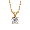 Load image into Gallery viewer, round-4-prong-solitaire-diamond-5-carat-pendant-in-FDPD8469ANGLE1-RO-5.00-YG.jpg?v=1763117314