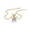 Load image into Gallery viewer, round-4-prong-solitaire-diamond-5-carat-pendant-in-FDPD8469ANGLE4-RO-5.00-YG.jpg?v=1763117314
