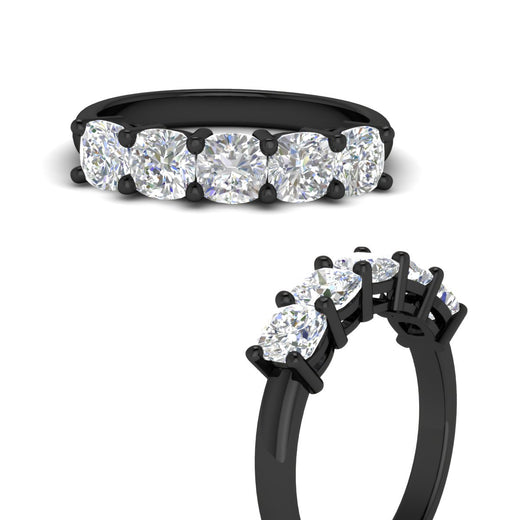 Five-stone-wedding-band-cushion-cut-2-carat-diamond-in-black-gold-fdwb8008cuangle3-2.00ct-nl-bg?v=1773305628