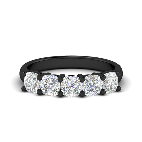 Five-stone-wedding-band-cushion-cut-2-carat-diamond-in-black-gold-fdwb8008cusleep-2.00ct-nl-bg?v=1773305628
