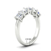Load image into Gallery viewer, Five-stone-wedding-band-cushion-cut-2-carat-diamond-in-white-gold-fdwb8008cuangle2-2.00ct-nl-wg-hw?v=1773305628