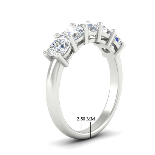 Five-stone-wedding-band-cushion-cut-2-carat-diamond-in-white-gold-fdwb8008cuangle2-2.00ct-nl-wg-hw?v=1773305628