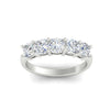Load image into Gallery viewer, Five-stone-wedding-band-cushion-cut-2-carat-diamond-in-white-gold-fdwb8008cuangle5-2.00ct-nl-wg?v=1773305628