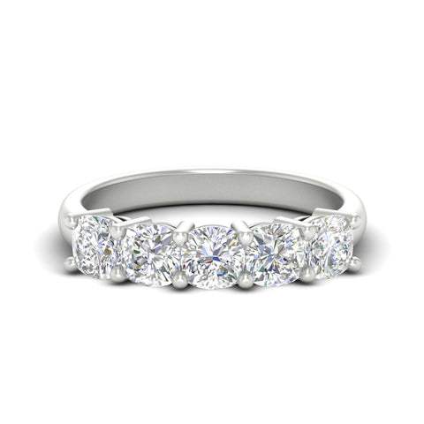 Five-stone-wedding-band-cushion-cut-2-carat-diamond-in-white-gold-fdwb8008cusleep-2.00ct-nl-wg?v=1773305628