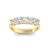 Load image into Gallery viewer, Five-stone-wedding-band-cushion-cut-2-carat-diamond-in-yellow-gold-fdwb8008cuangle5-2.00ct-nl-yg?v=1773305628