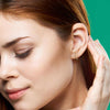 Load image into Gallery viewer, flush-set-round-diamond-hoop-earrring-in-rose-gold-FDEAR10976ANGLE1-NL-RG