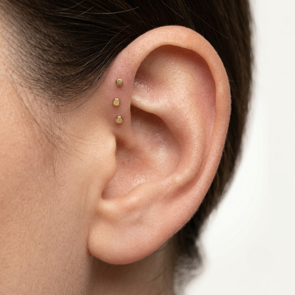 Forward Helix Piercing