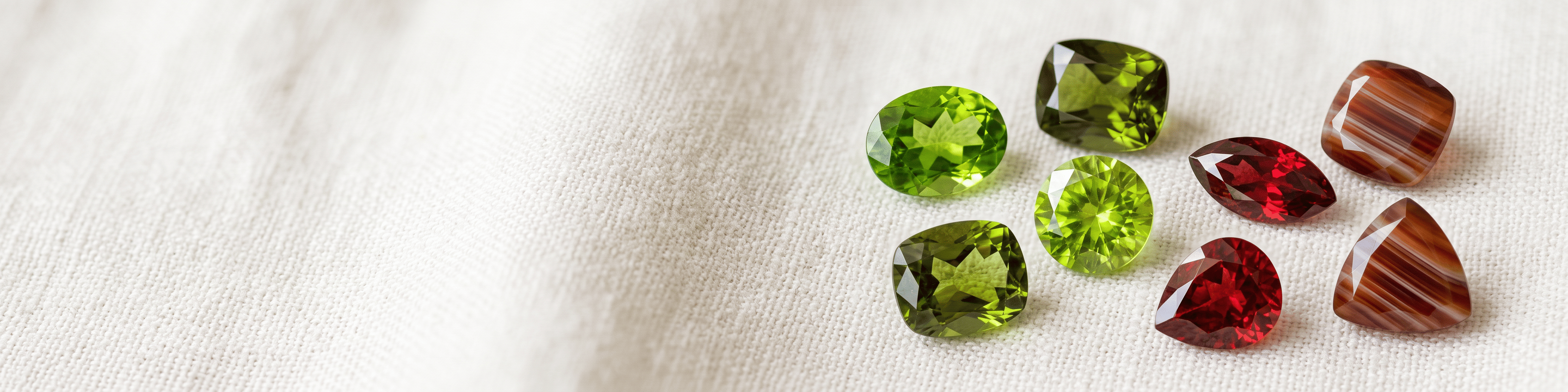 The August Birthstone: A Complete Guide to Peridot, Spinel & Sardonyx