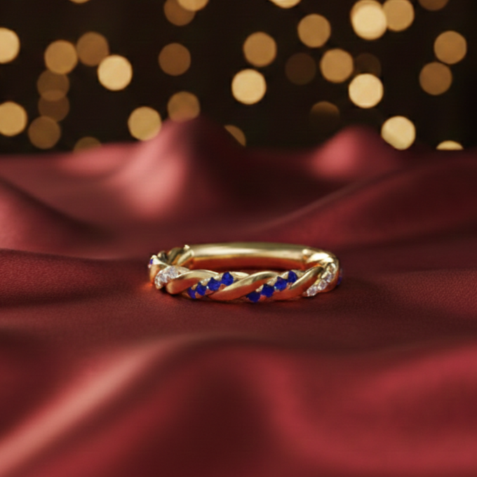 Sapphire Wedding Bands Across the US Bridal Market
