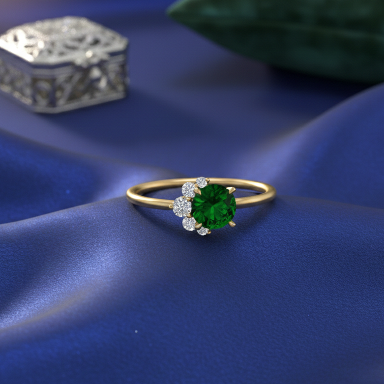 A Bold Alternative to Diamond Engagement Rings