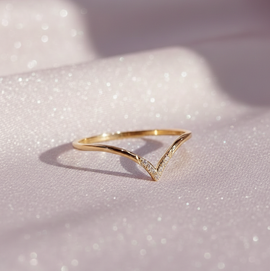 4. Minimalist & Dainty Promise Rings