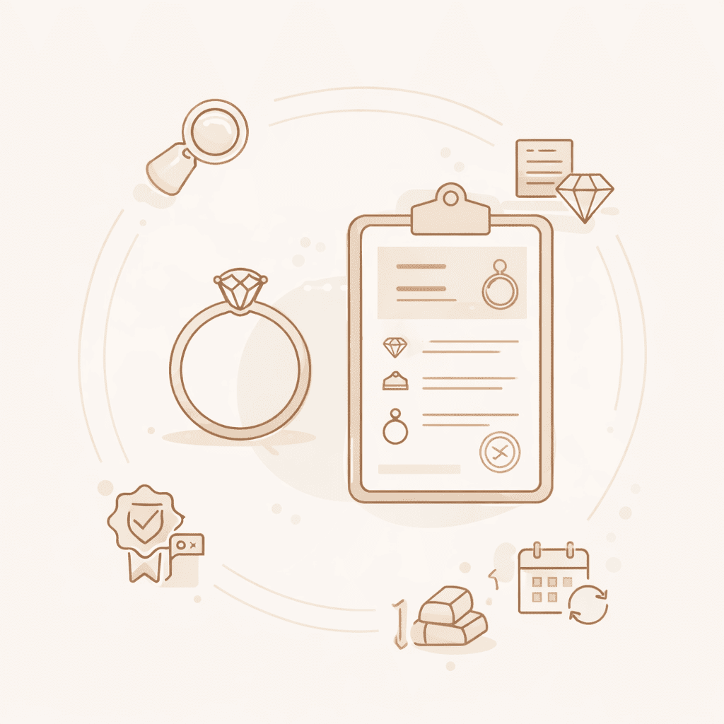 Step 1: Get a Professional Ring Appraisal