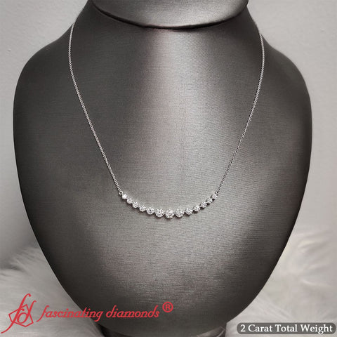 Graduated-straight-line-round-diamond-necklace-in-white-gold-FDNK8056-2.00CT-1