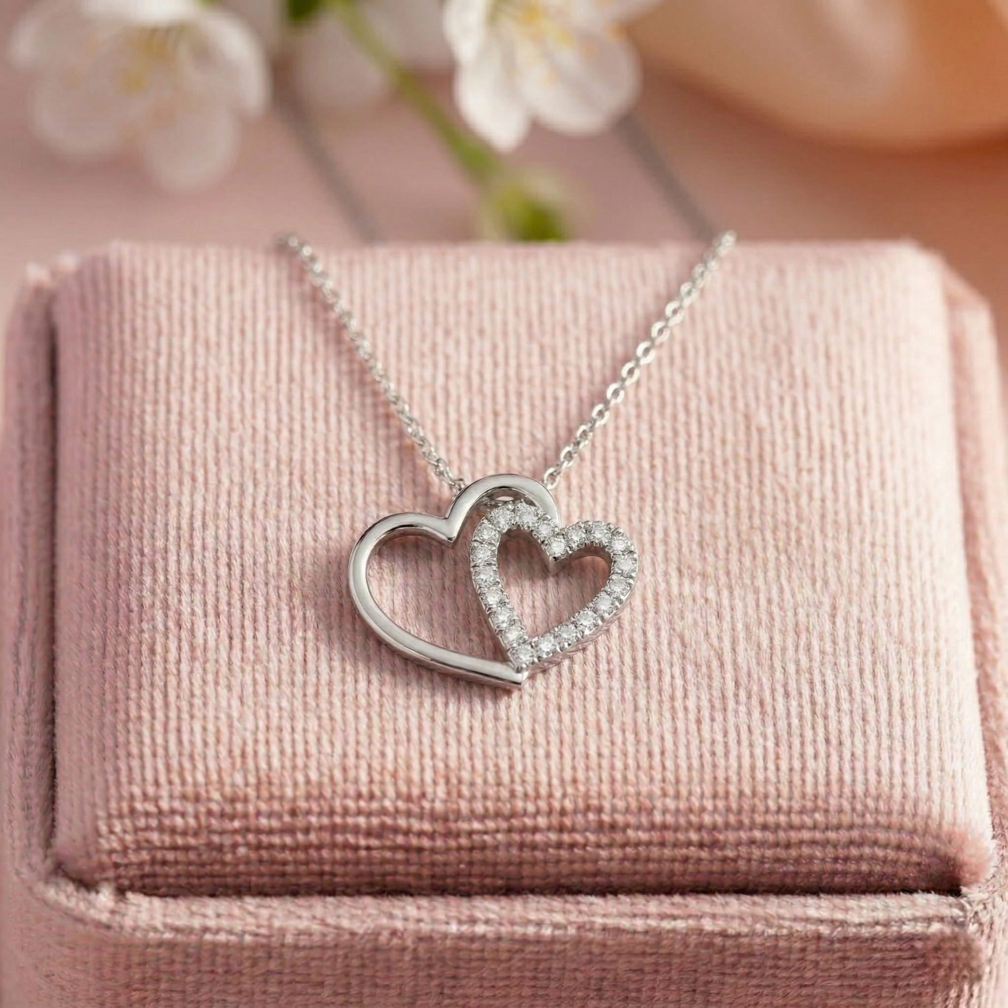 1. Heart-Shaped Necklaces