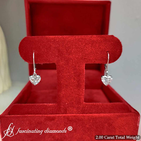 Heart-shape-2-carat-solitaire-diamond-lever-back-earrings-in-white-gold-fdear11236ht-2.00CT-4