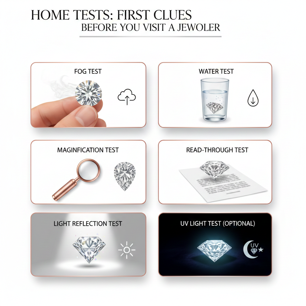 Home Tests: First Clues Before You Visit a Jeweler