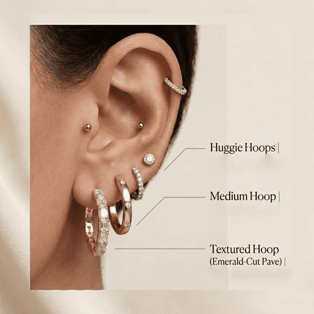 Hoop Earrings: Adding Shape and Structure