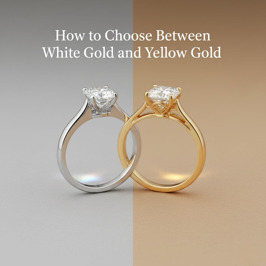 How to Choose Between White Gold and Yellow Gold