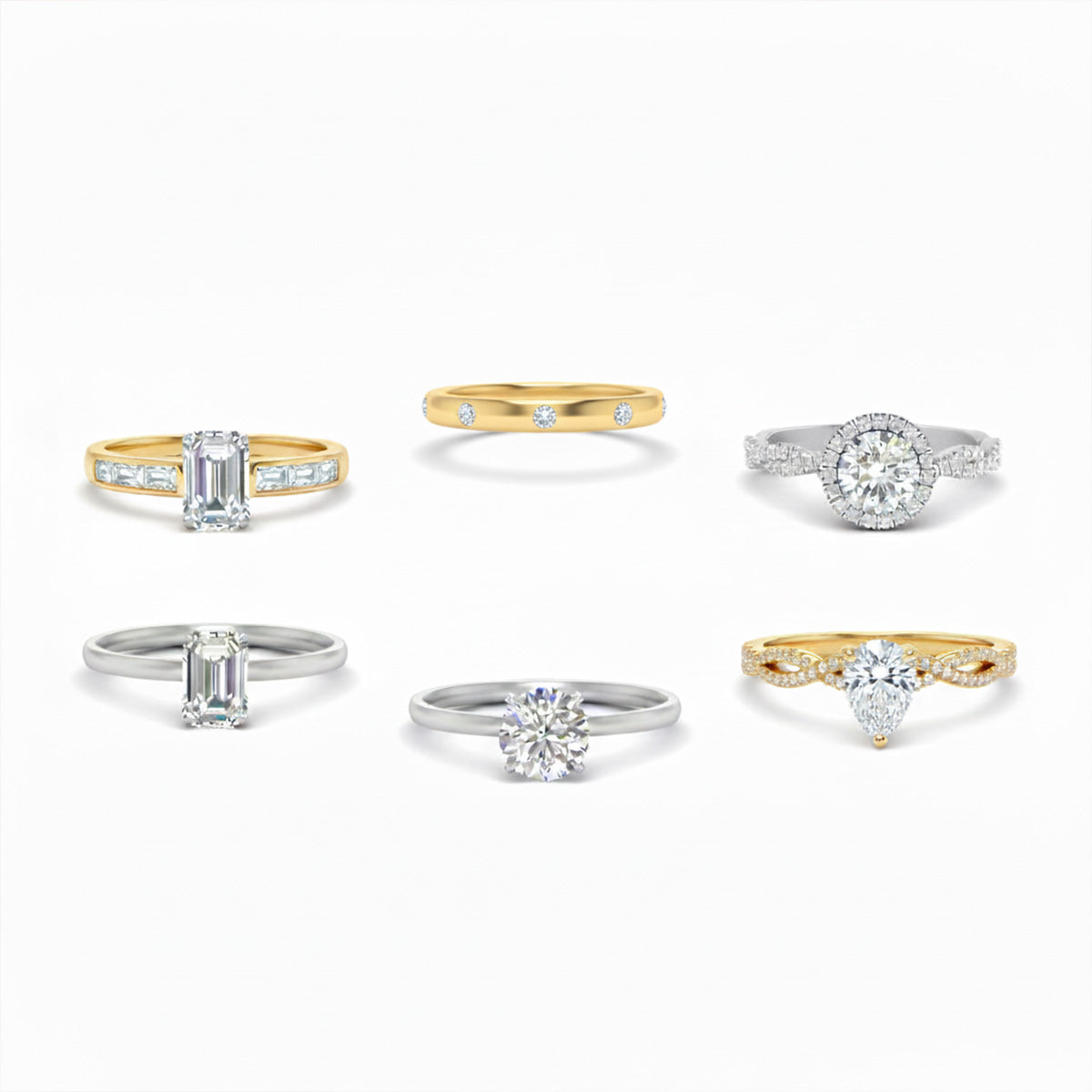 Rex Setting Engagement Ring Settings Explained | Prong, Halo, Bezel & More ...